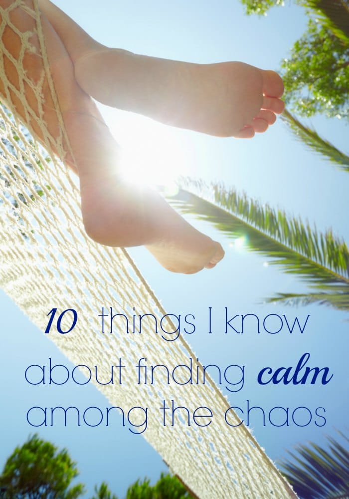 10 things I know about keeping calm among the chaos - a brilliant guest post by Natalie Bartley