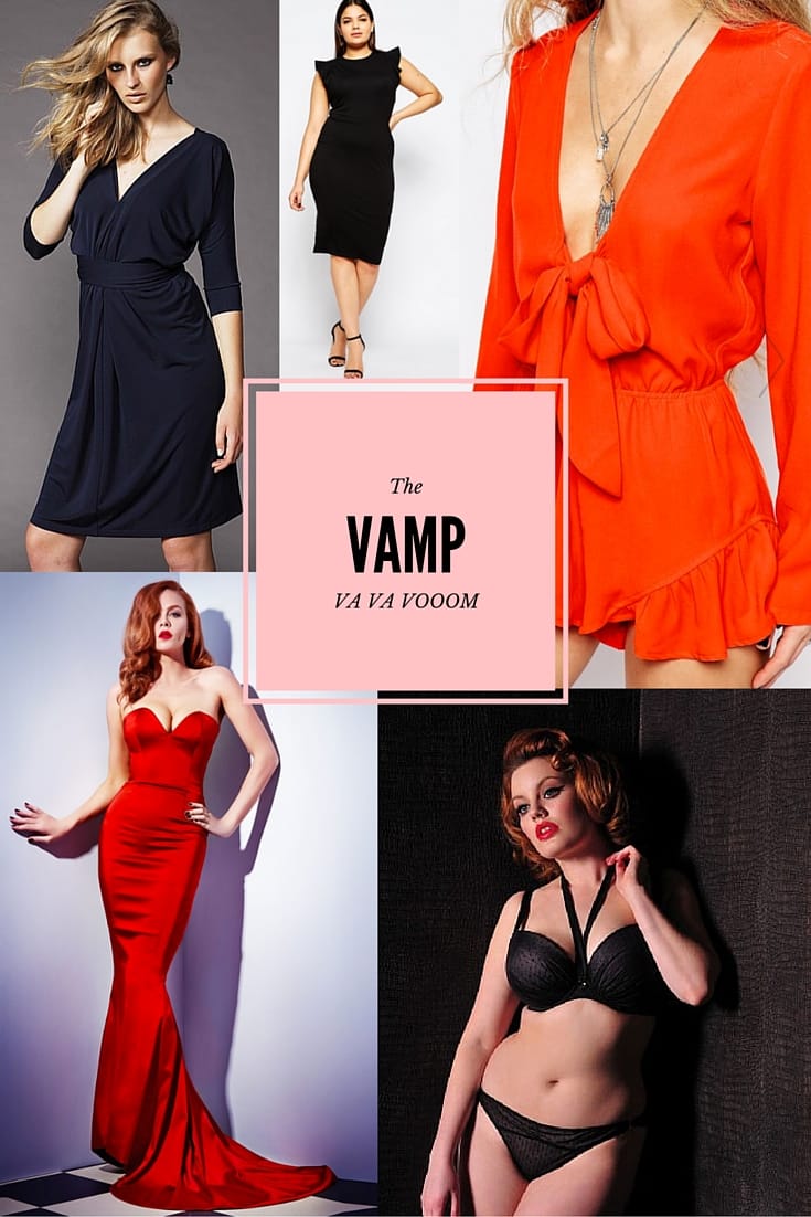 Valentine's Day date night inspiration - get your vamp on . Vavooom!