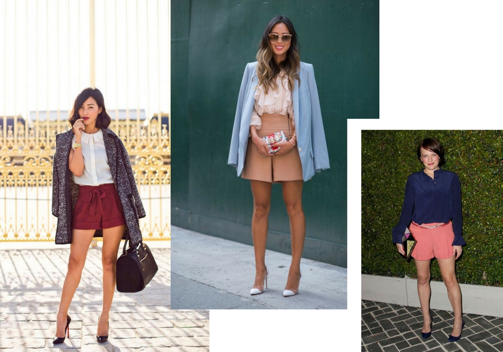 5 ways to dress up a pair of shorts