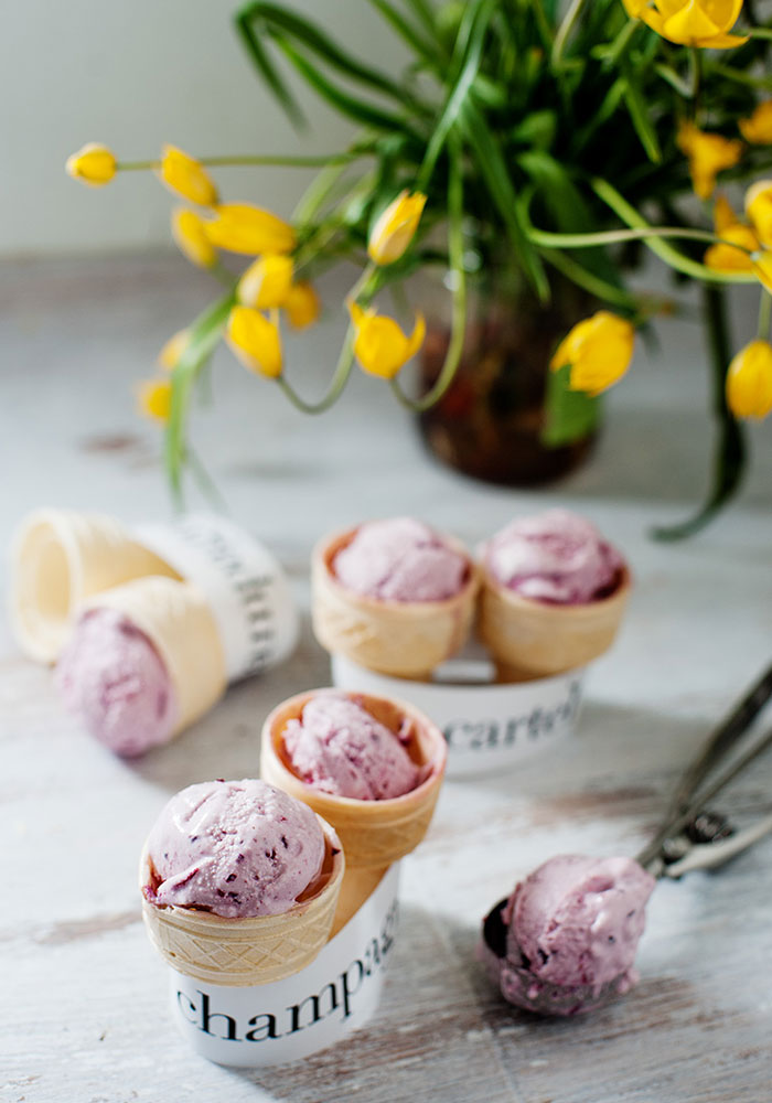 Make your own wine ice cream - without an ice cream maker